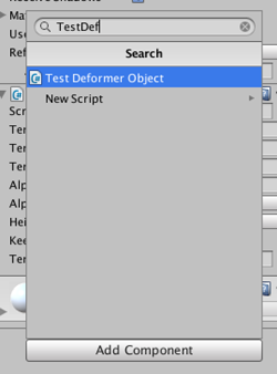 Add Test Deformer Script